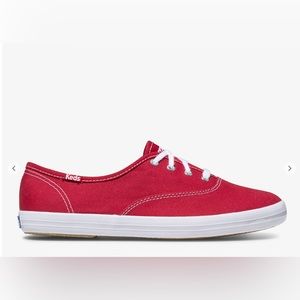 Size 7.5 red Keds Champion Original Sneaker Classic
